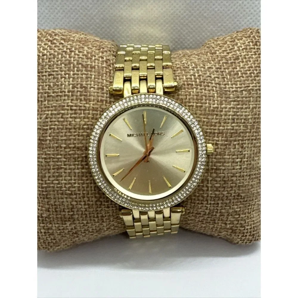 Michael Kors Darci MK3191 Women's Gold Stainless Steel Analog Dial Watch JNA653